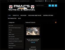 Tablet Screenshot of emacstacticalshop.com
